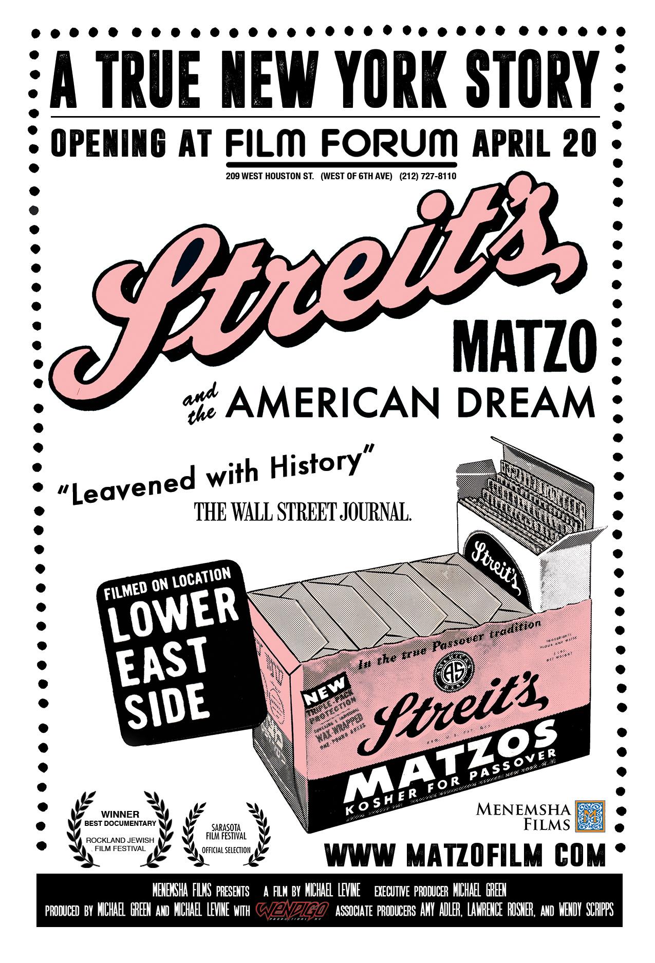 Streit's: Matzo and the American Dream (2016)