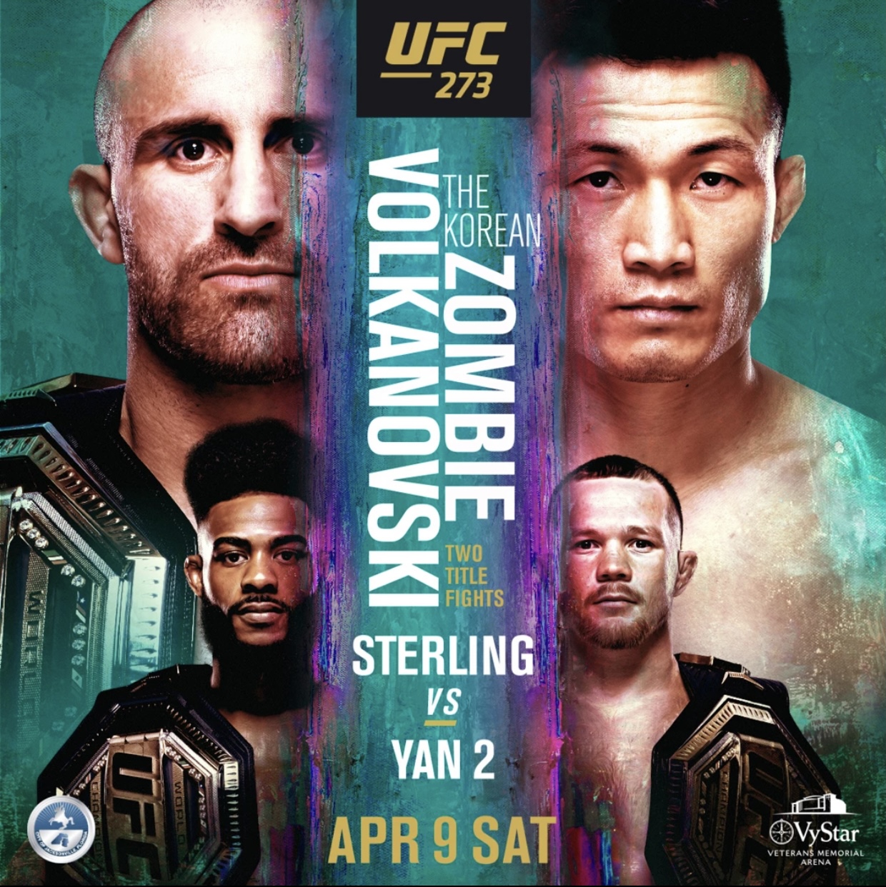 UFC 273: Volkanovski vs the Korean Zombie