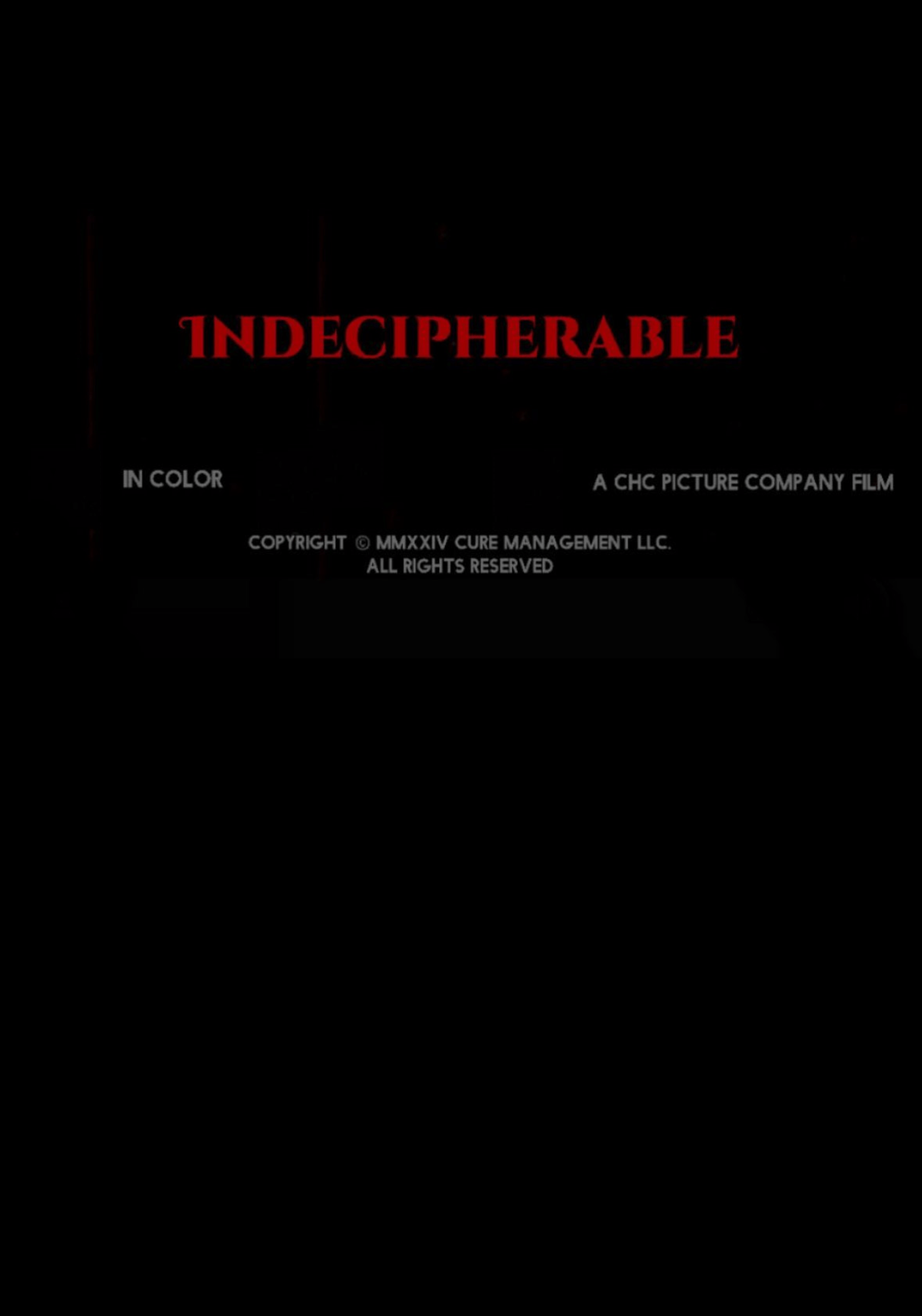 Indecipherable