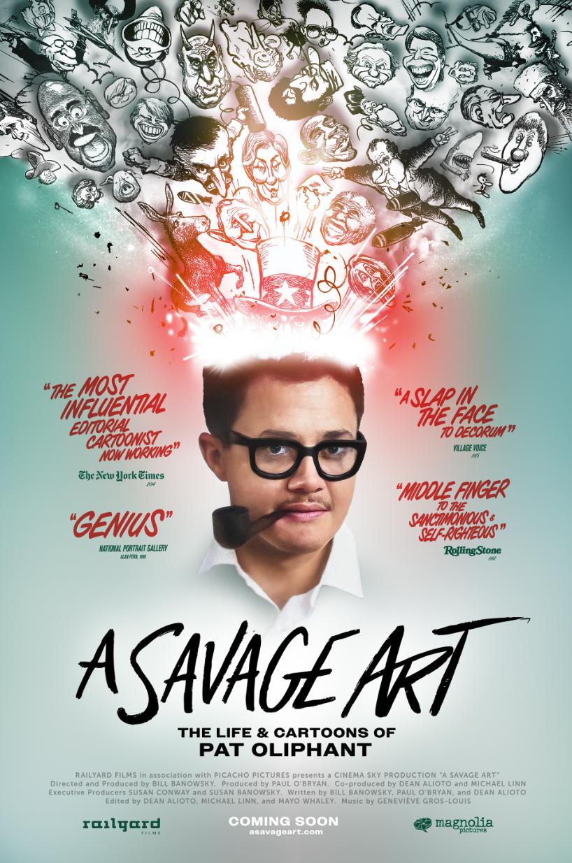 A Savage Art: The Life & Cartoons of Pat Oliphant (2025)